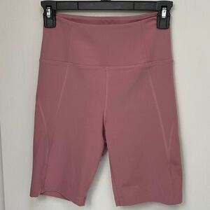 Girlfriend Collective High Rise Bike Shorts, Size Small, 8.5” inseam, EUC